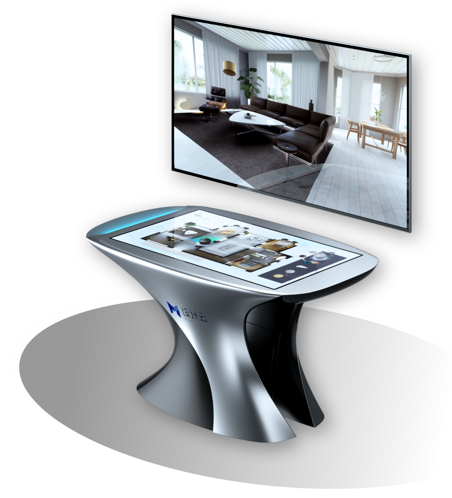 mdesk 裸眼3d vr全景沉浸式体验设备 | 设计云